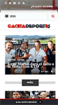 Mobile Screenshot of gacetadeportes.com